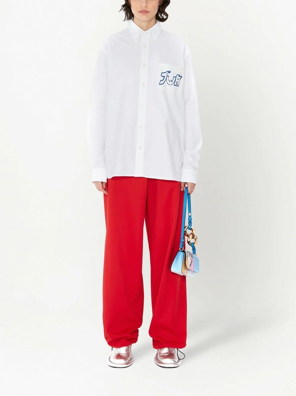 drawstring-cuff track pants - 2