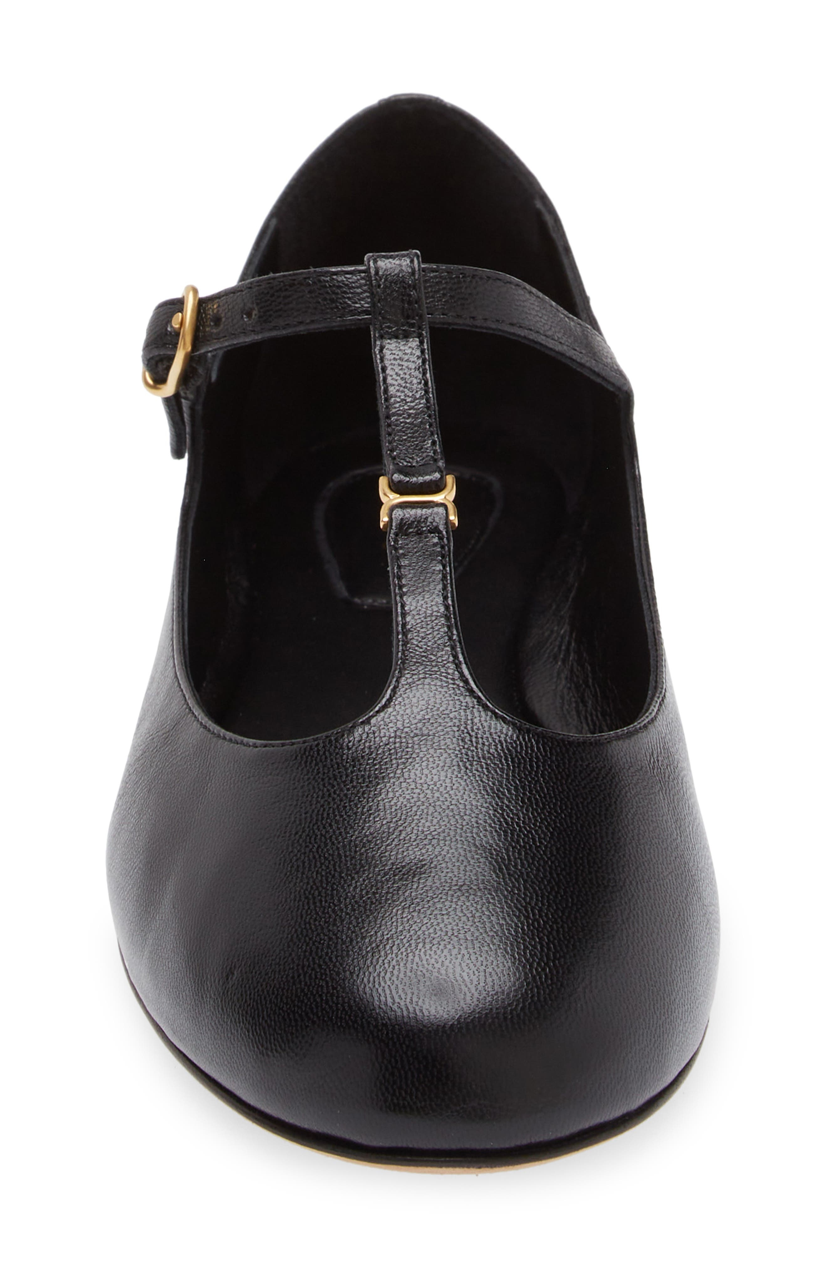 Chloé Marcie Mary Jane Flat in 001 Black at Nordstrom - 4