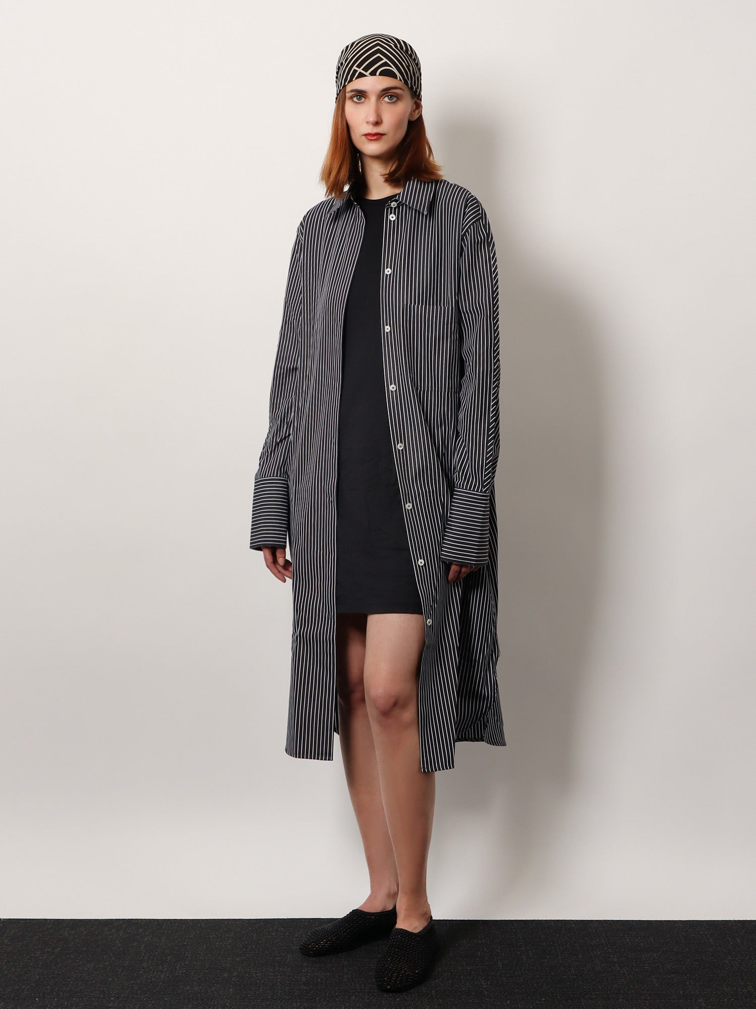 RELAXED TEE LYOCELL AND COTTON SHORT DRESS - 2