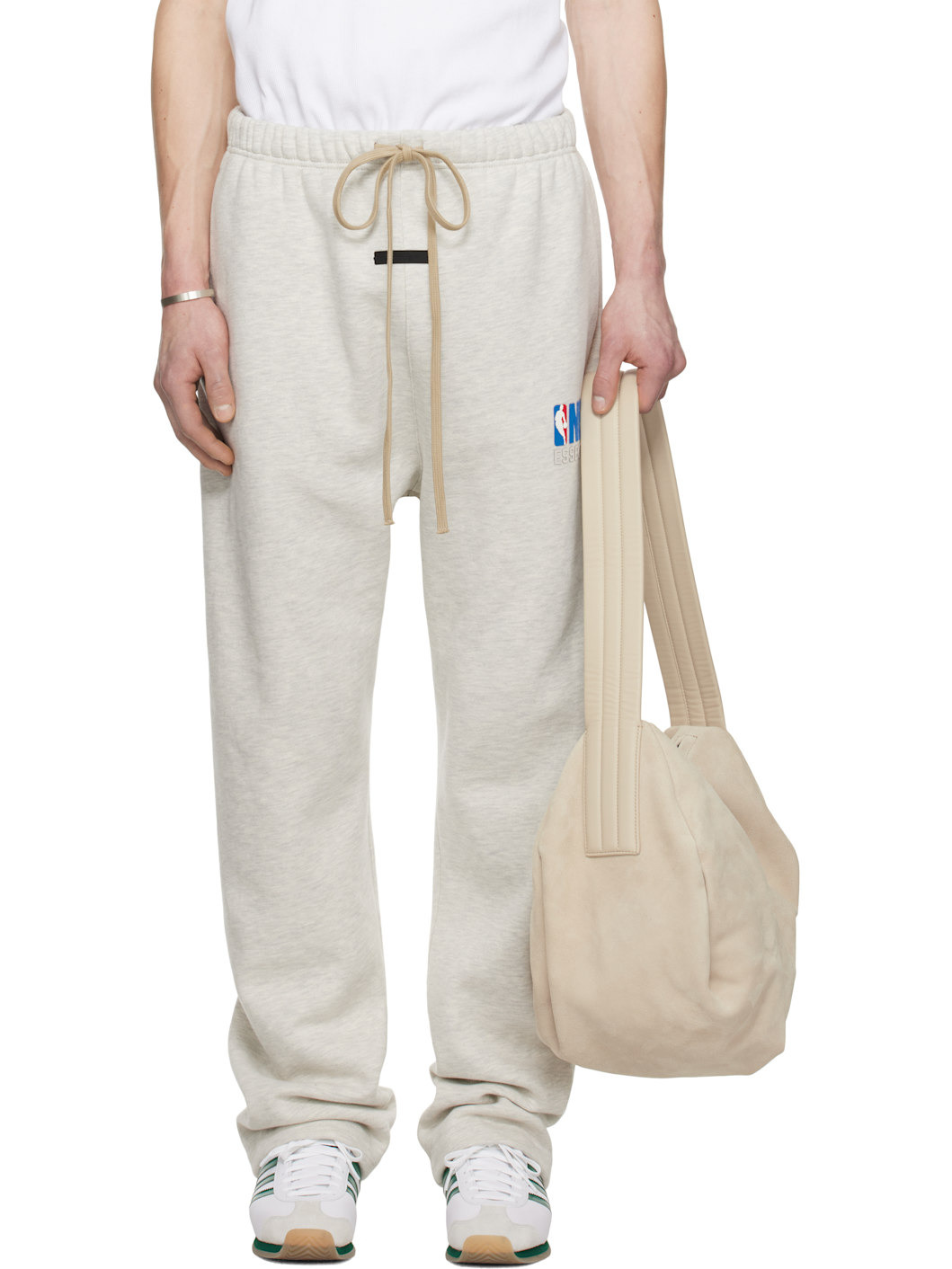 Gray NBA Relaxed Sweatpants - 1