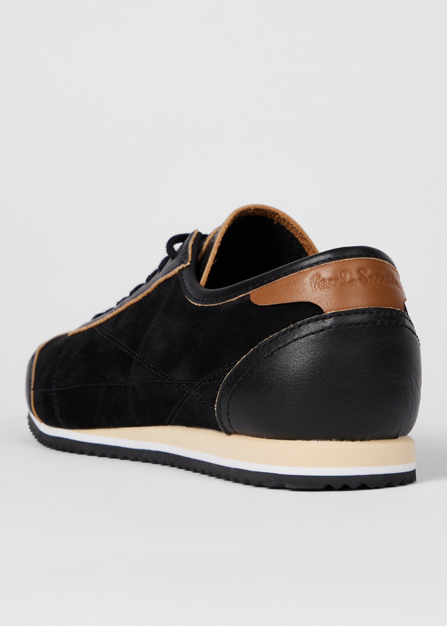 Women's Black Nubuck 'Maltese' Trainers - 5