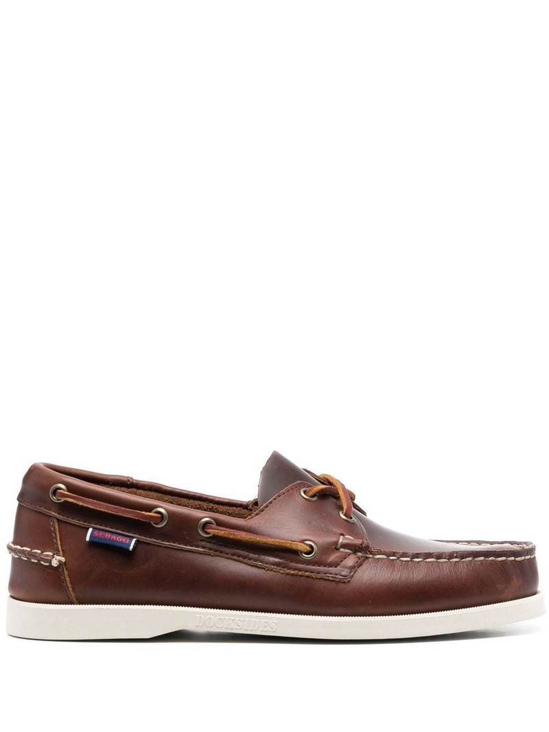 Docksides Portland leather boat shoes 1