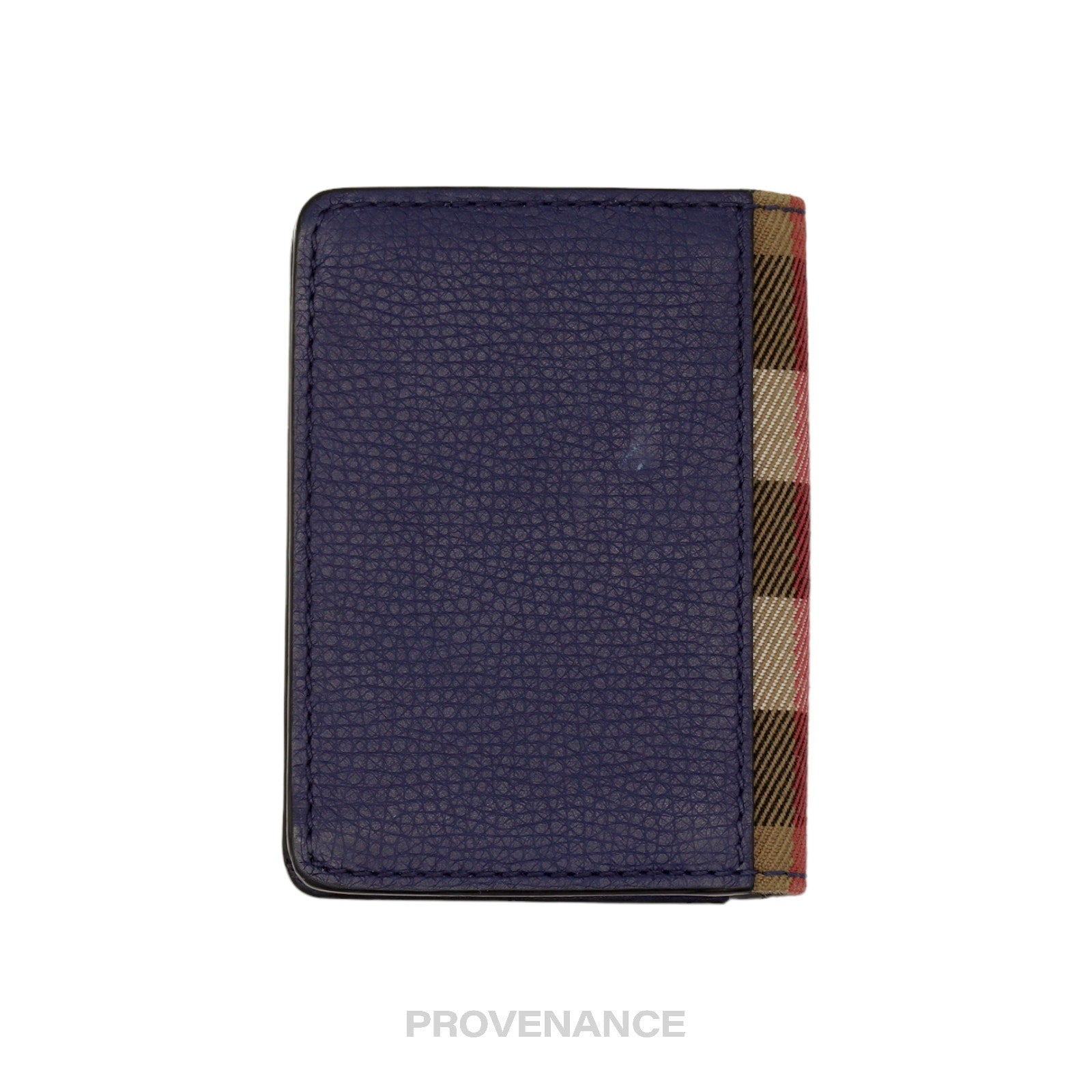 Burberry Pocket Organizer Wallet - Blue with Nova Check - 2