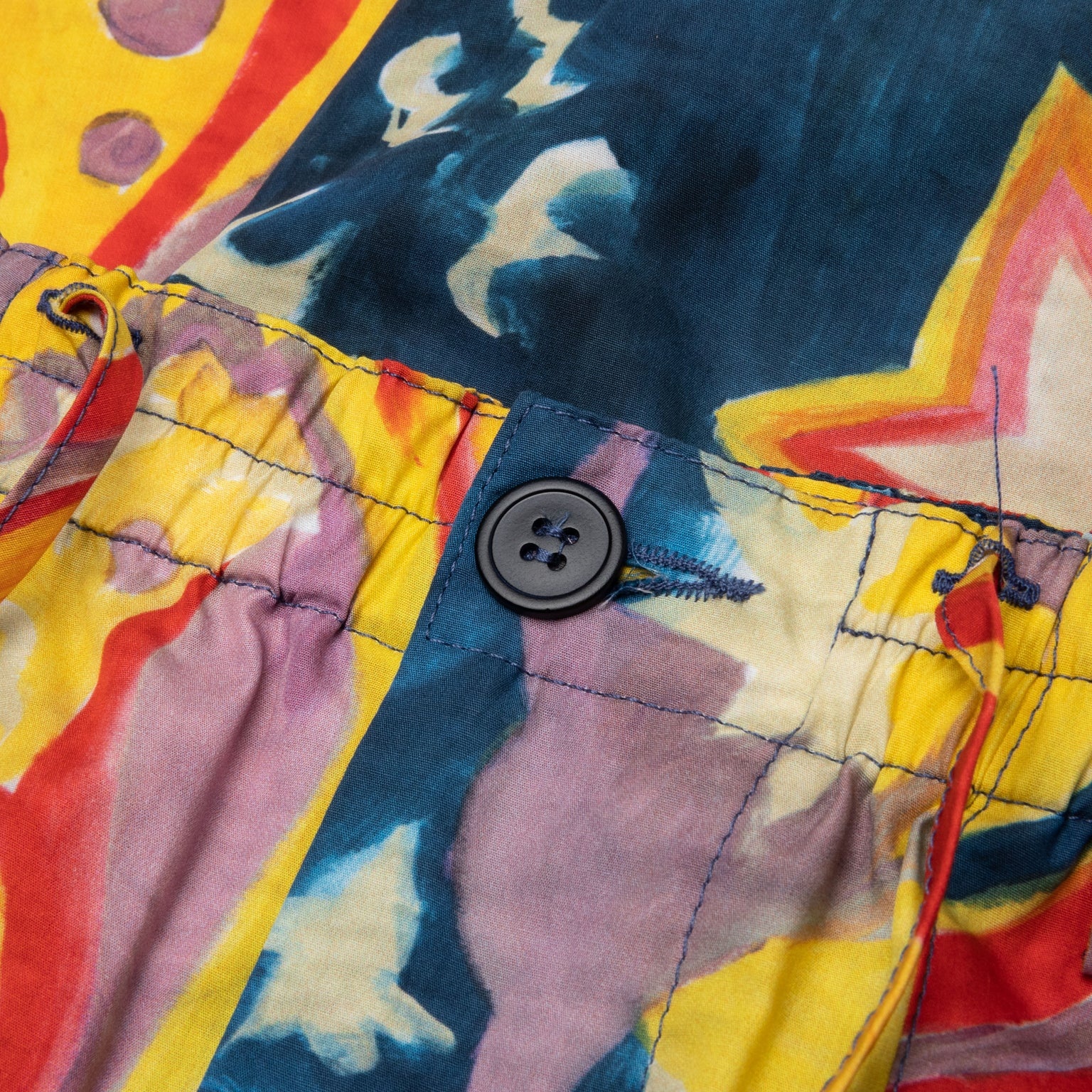 MARNI X NO VACANCY INN POPLIN SHORTS - ROYAL - 3