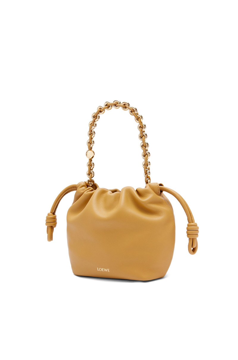 Mini Flamenco Purse bag in mellow nappa lambskin 6