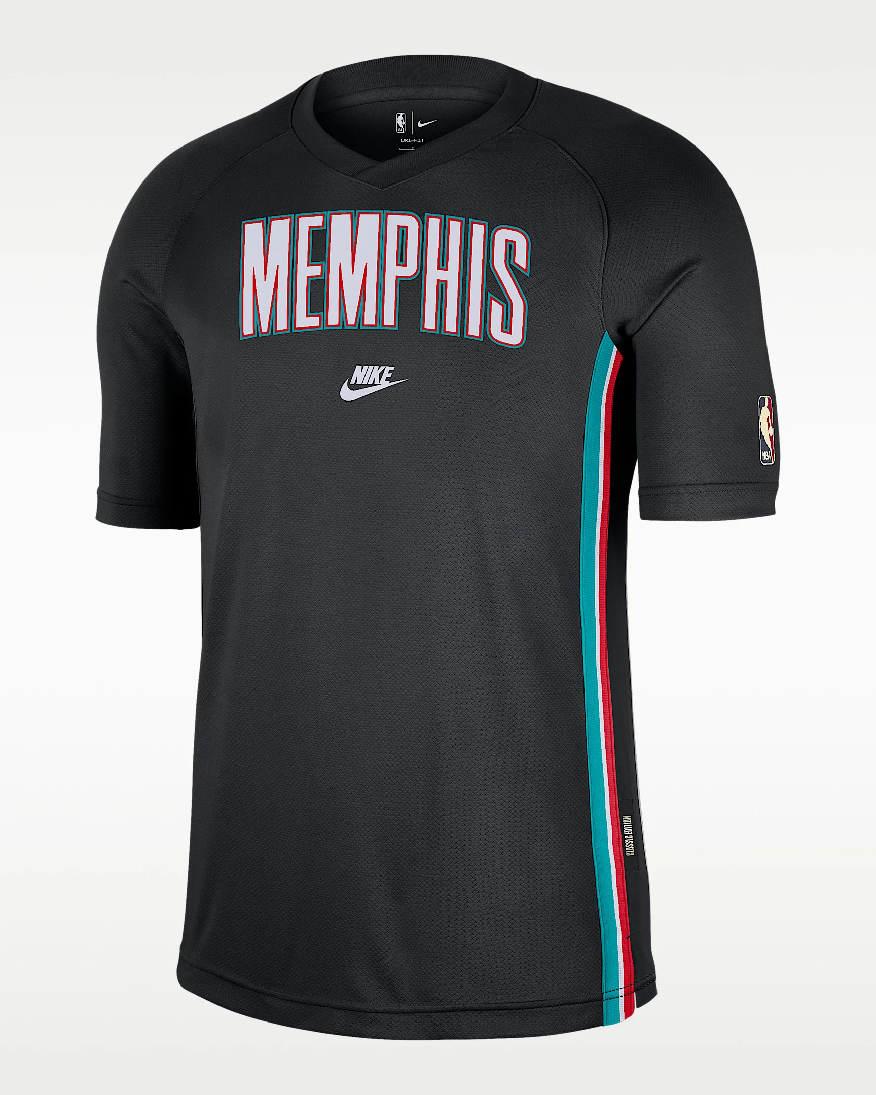 Memphis Grizzlies 2025/26 Hardwood Classics Men's Nike NBA Dri-FIT Short-Sleeve Top - 1