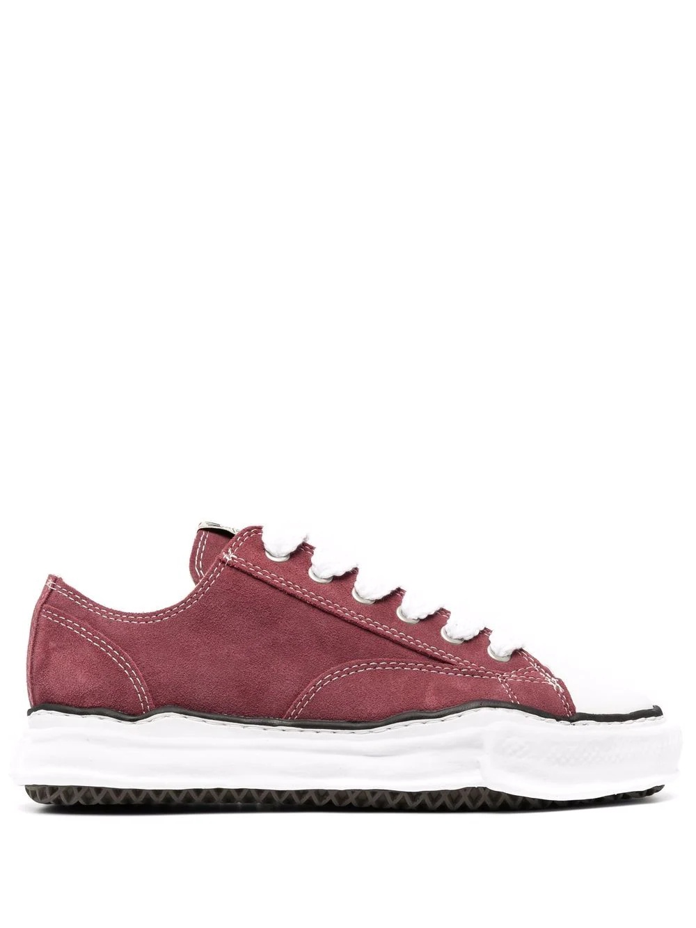 Peterson warped-sole sneakers - 1