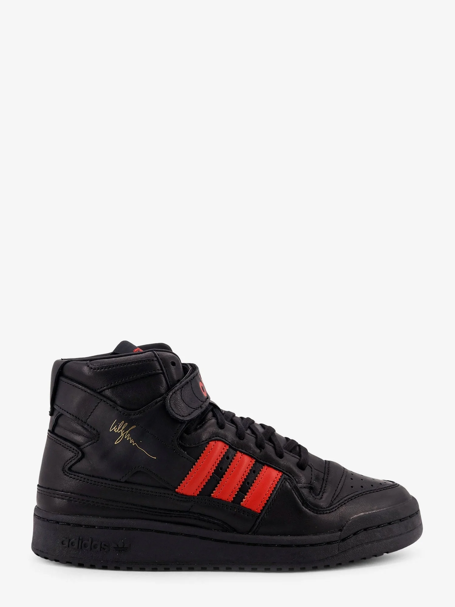 Adidas X Willy Chavarria Leather Sneakers With Iconic Logo On The Side - 1