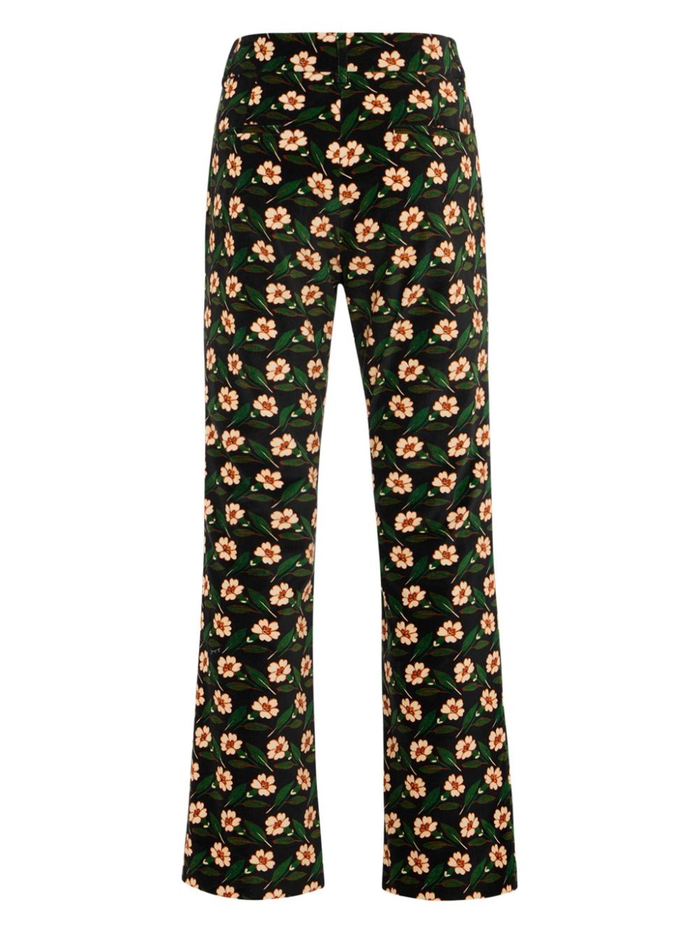 floral-print cropped trousers - 5