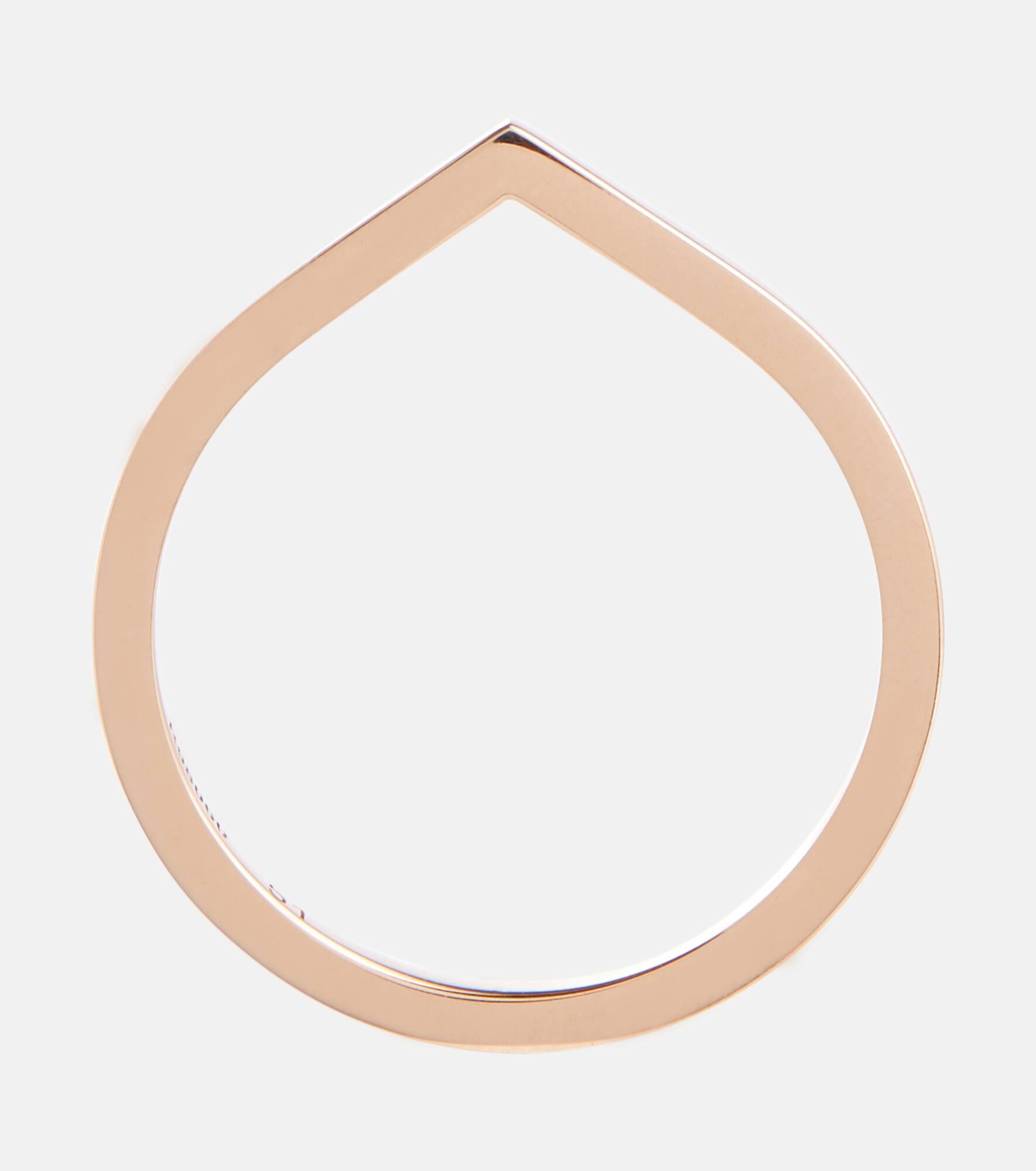 Antifer 18kt rose gold ring - 4