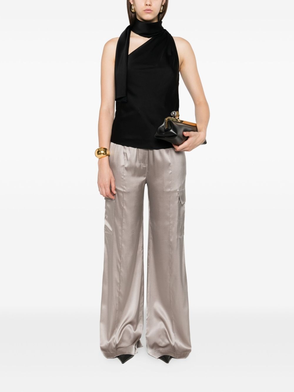 one-shoulder top - 2