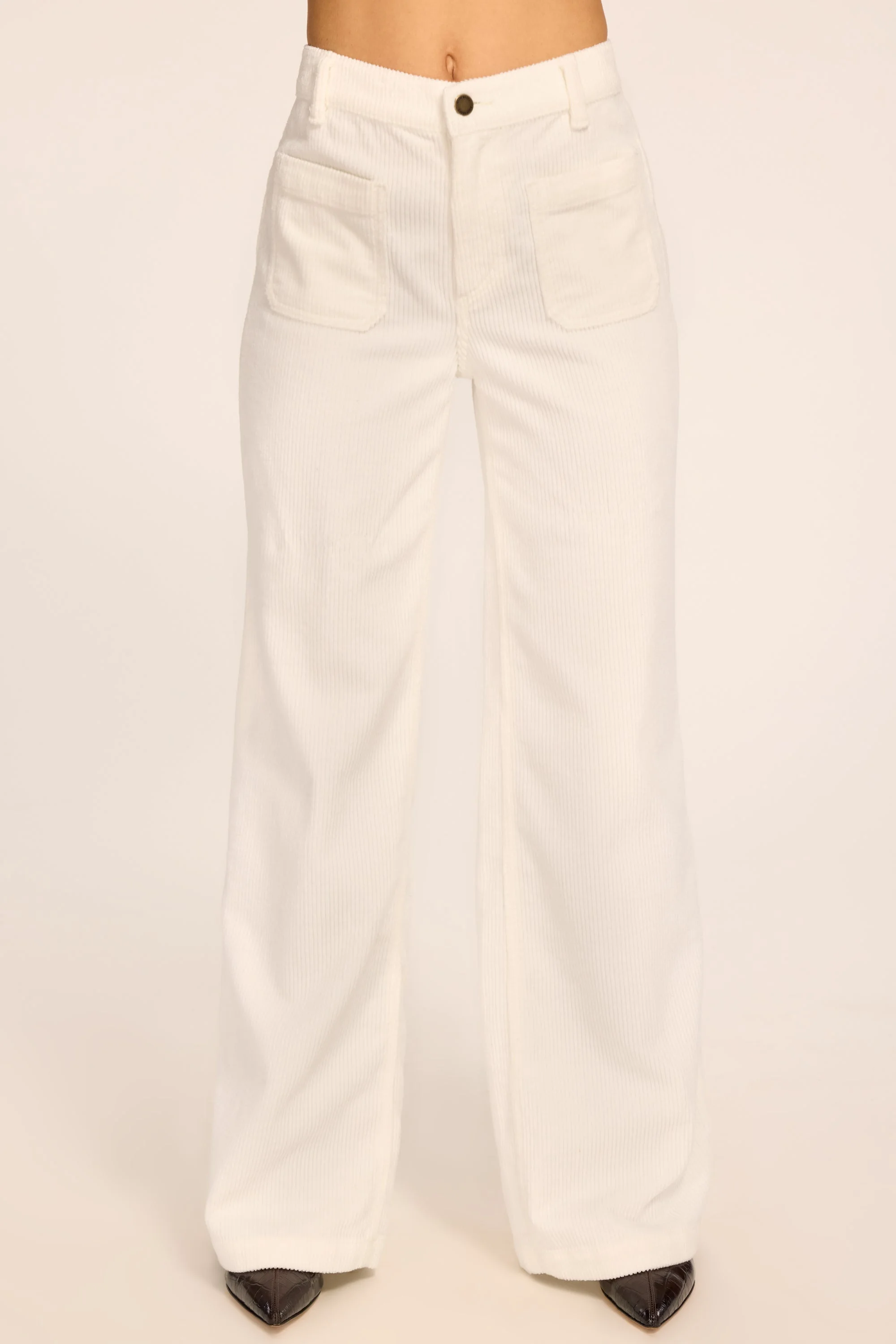 Cleo Corduroy Demi Petite Jean - 1