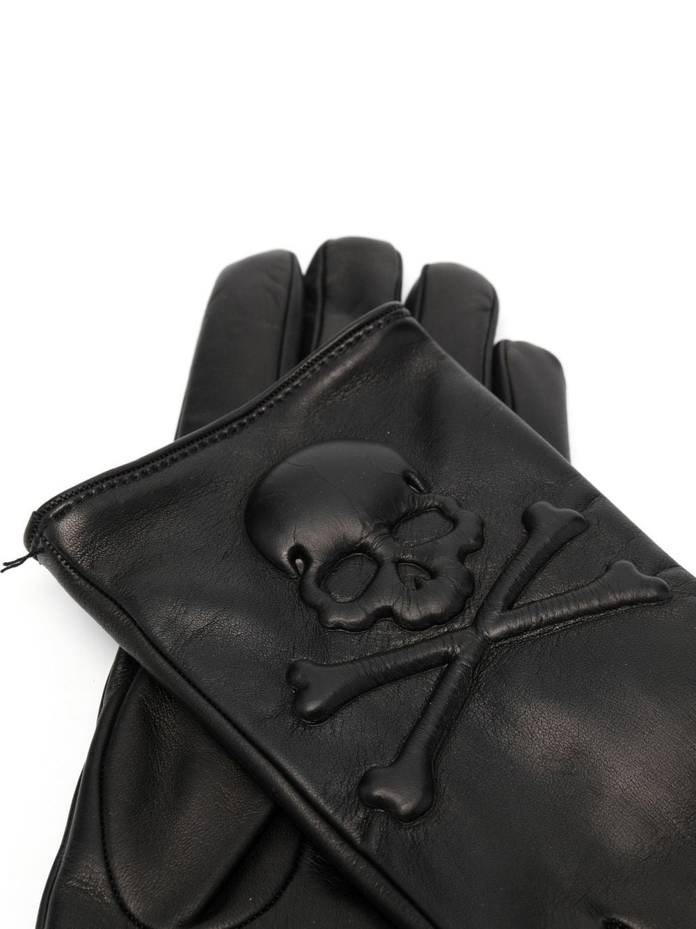cashmere-lined leather gloves - 2