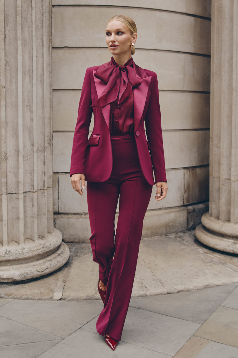 Naomi Burgundy Bodysuit 1