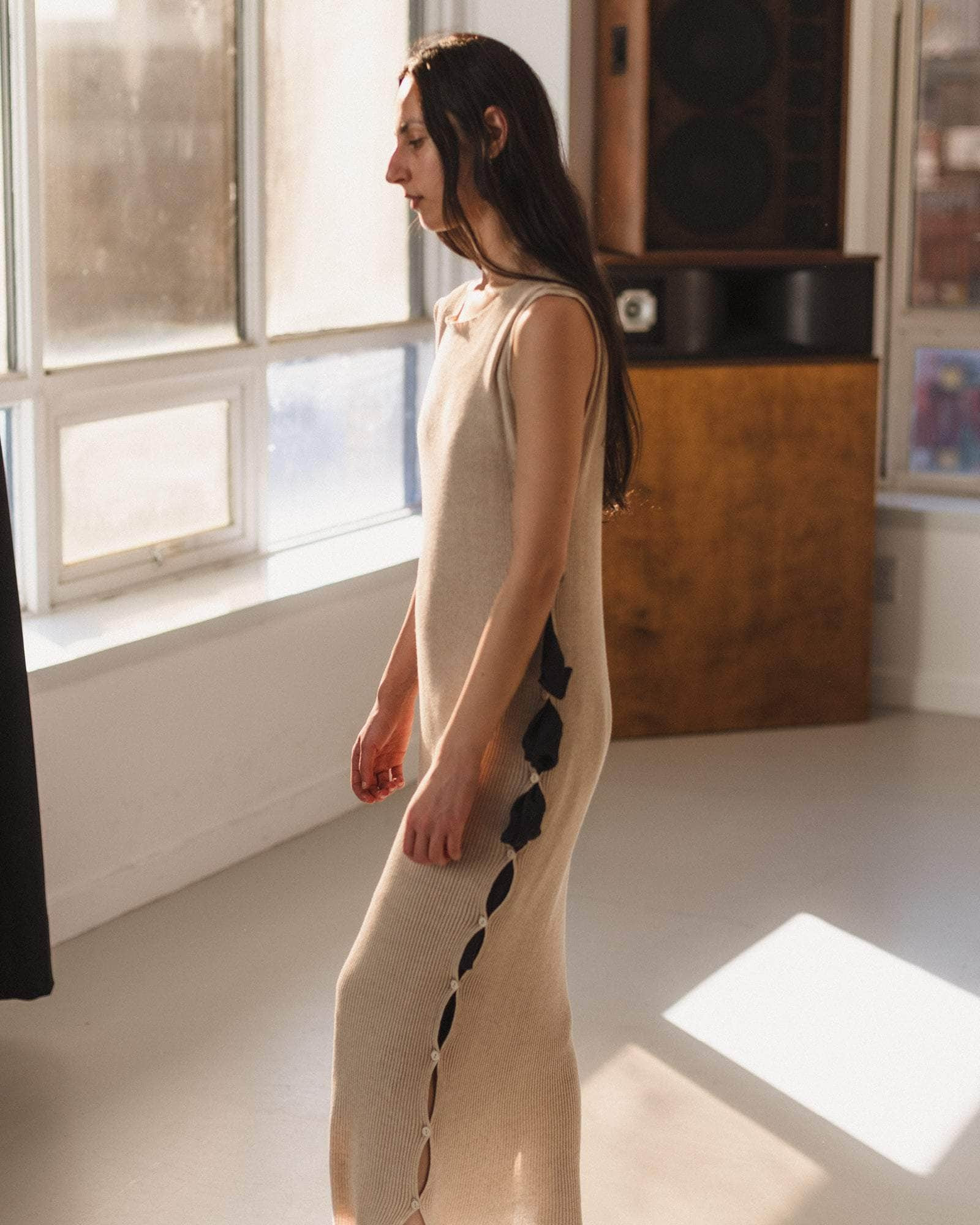 Franca Dress - Linen Cotton Rib - 12