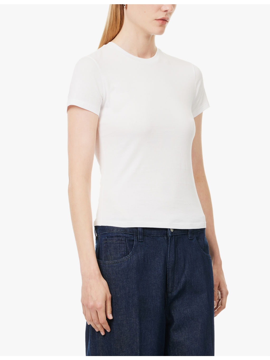 Regal round-neck wool-blend T-shirt - 3