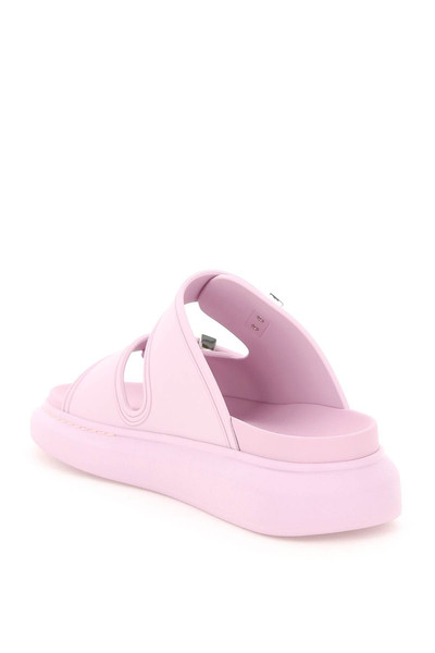 Alexander McQueen RUBBER HYBRID SLIDES outlook