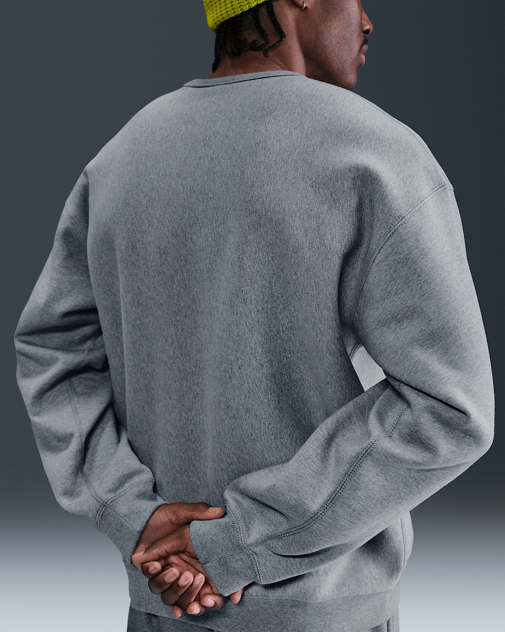 Nike Solo Swoosh Men's Fleece Crew - 2