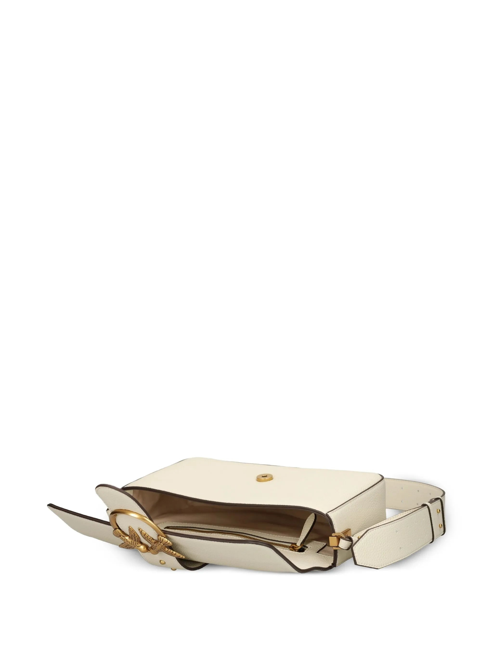 Pinko Love Studded Leather Shoulder Bag - 5