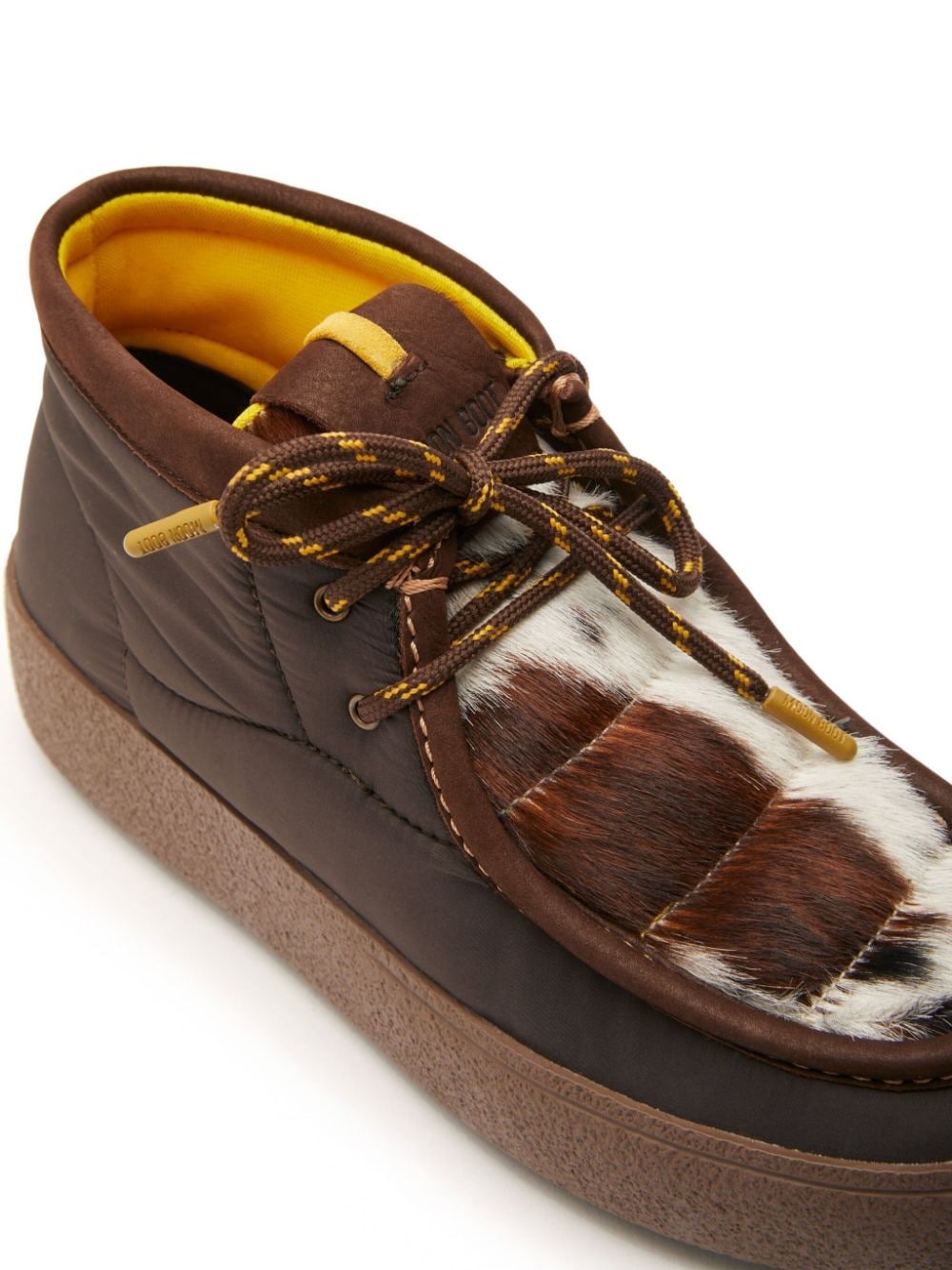 MB LTRACK WALLABY MID PONY BROWN/COW PRINT - 2