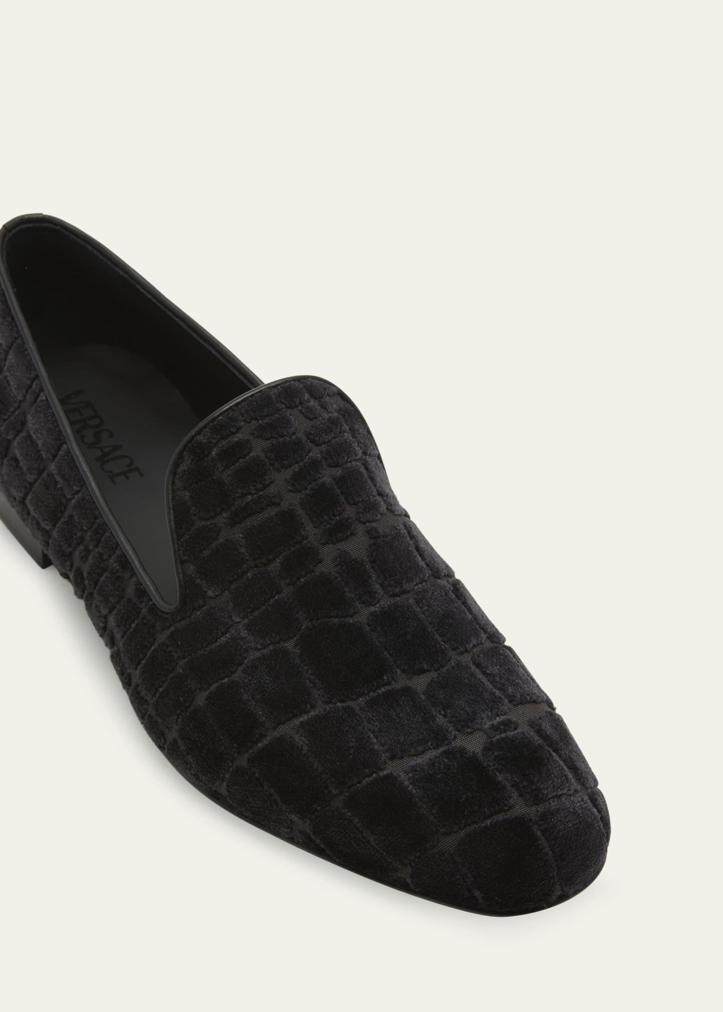 Men's Croc-Stamped Loafers - 5