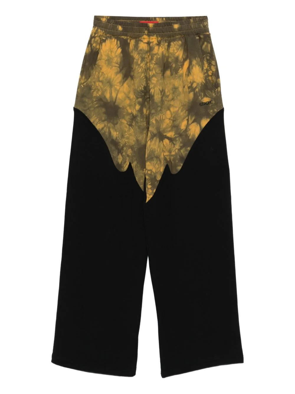 Rider tie-dye panel sweatpants - 1