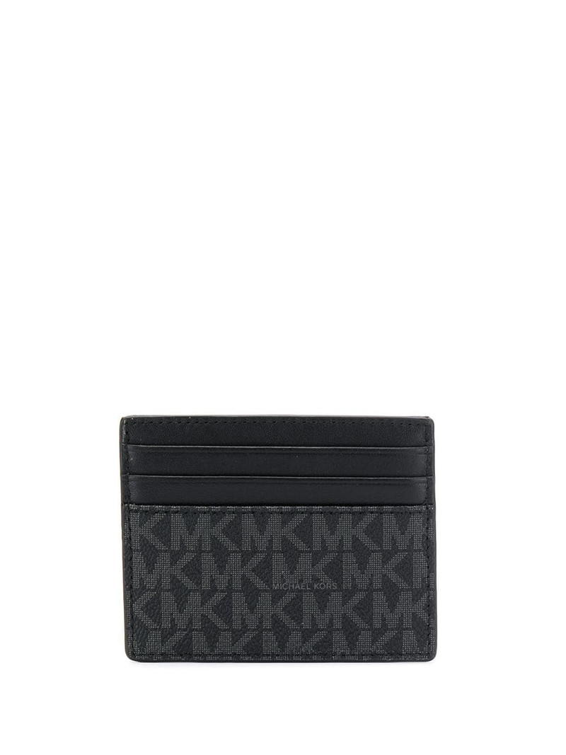 MICHAEL KORS logo print cardholder outlook