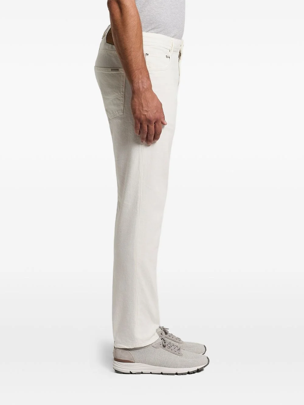back-patch trousers - 1