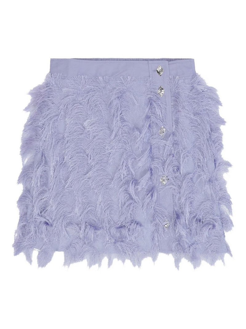 fringe mesh skirt 1