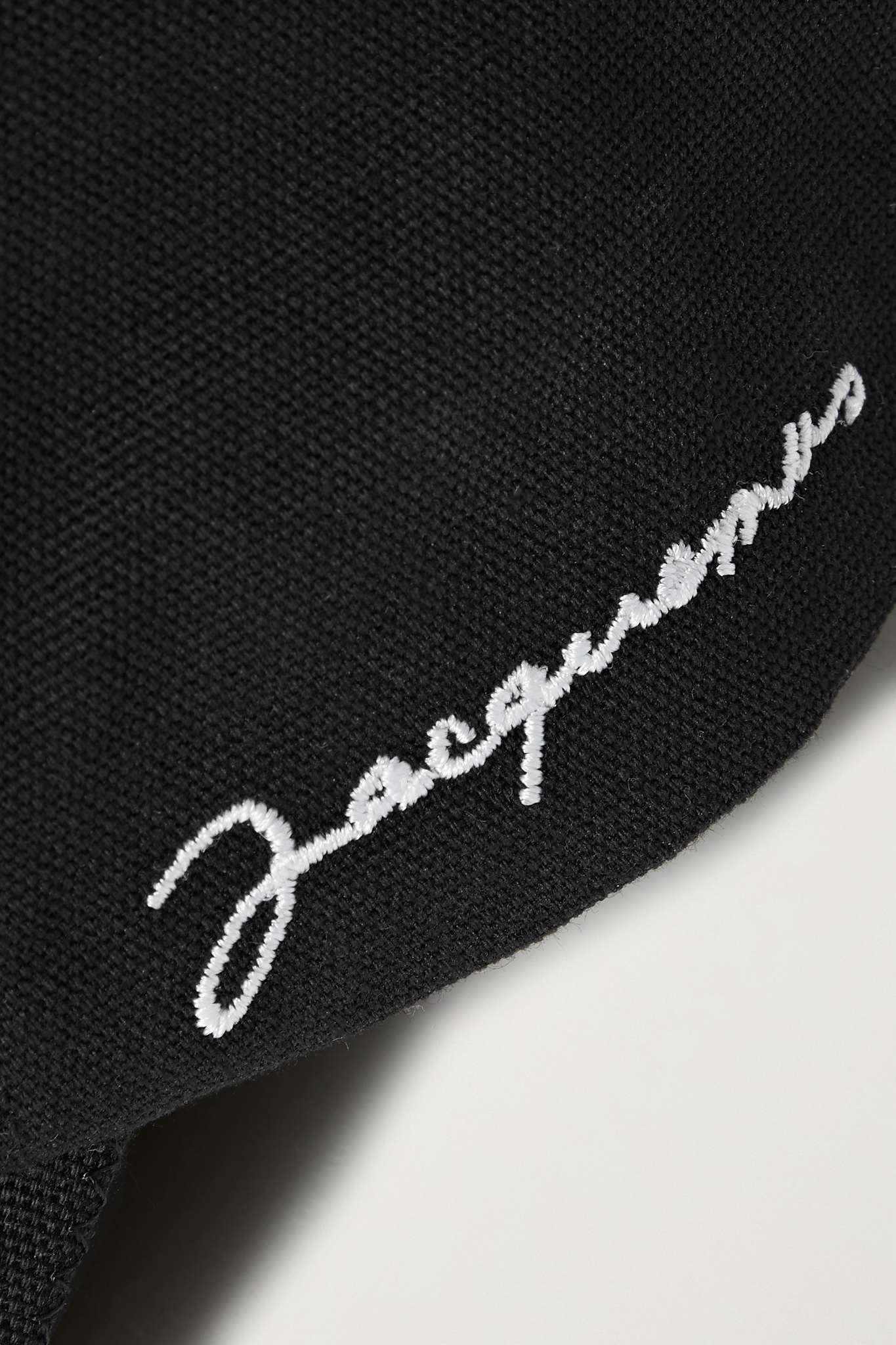 La Casquette embroidered cotton-twill baseball cap - 4