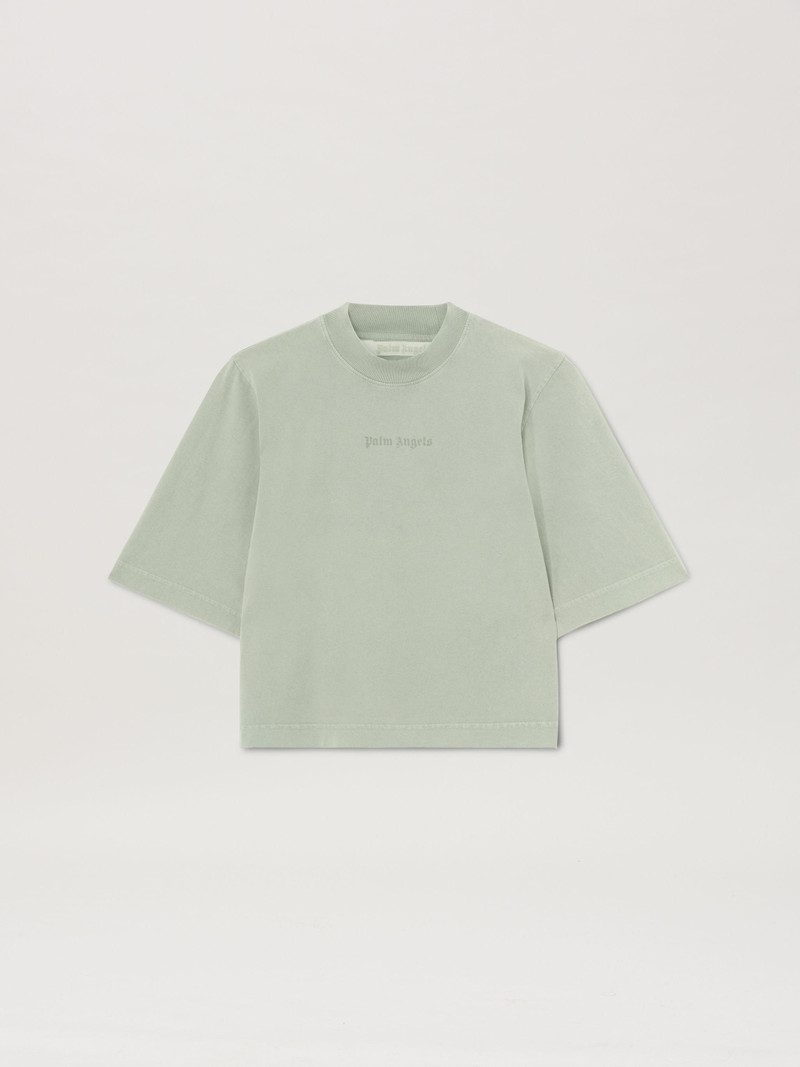 Reversed Logo Cropped T-Shirt 1