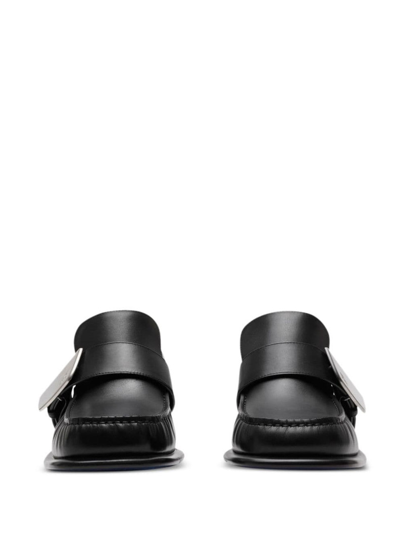 Burberry London Shield leather loafers outlook