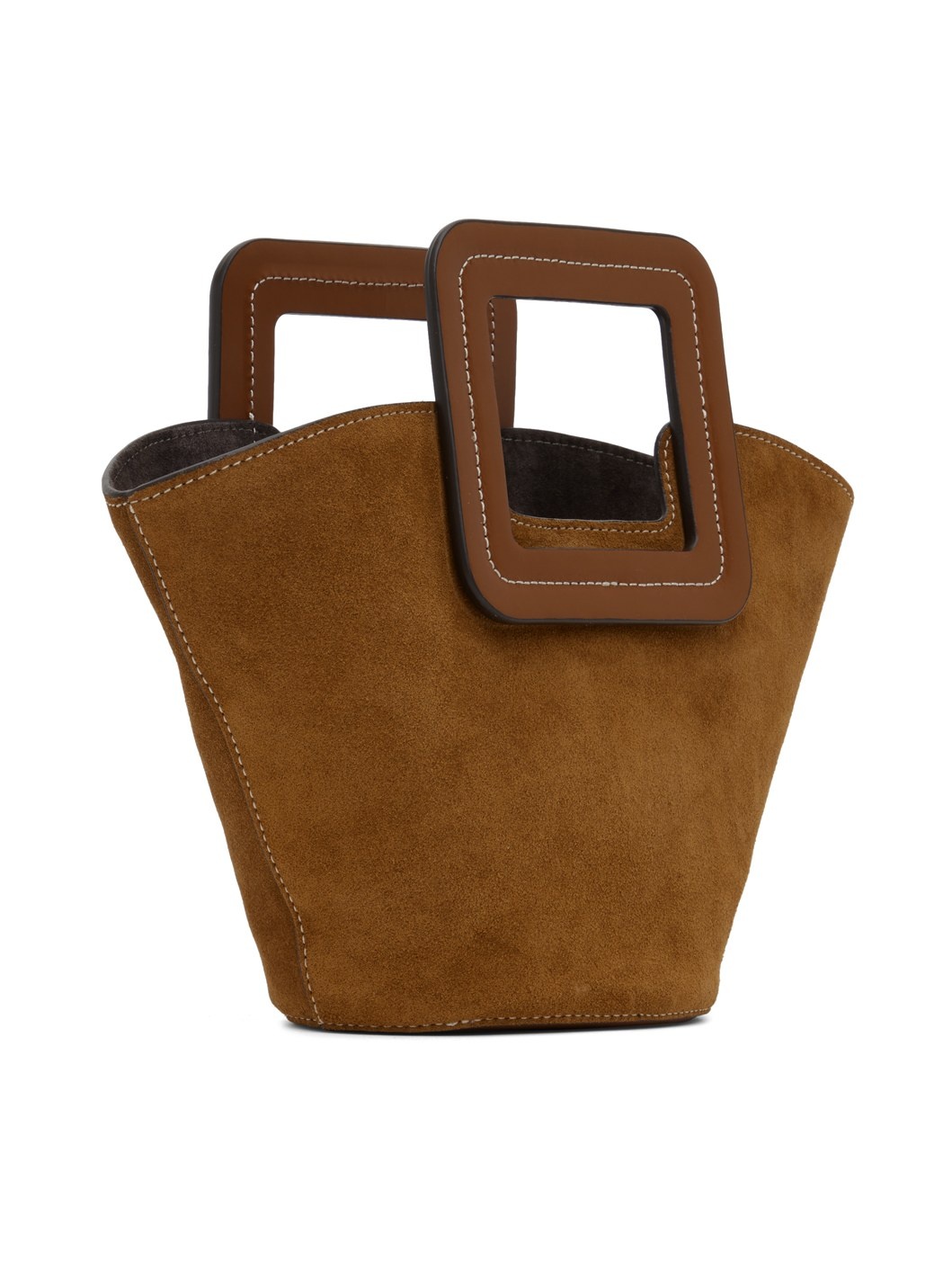 Brown Shirley Mini Bucket Bag - 2