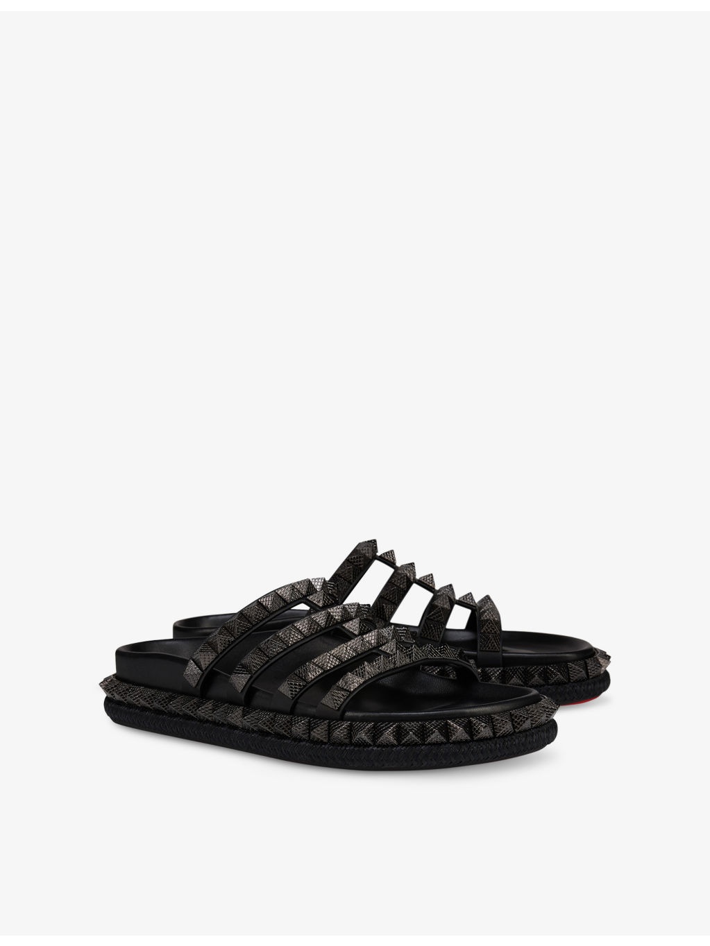 Pyra Hallulula Waxed-Leather Flat Sandals - 4