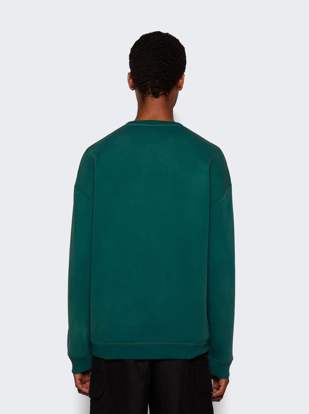 Relaxed Fit Sweatshirt Dark Green - 4