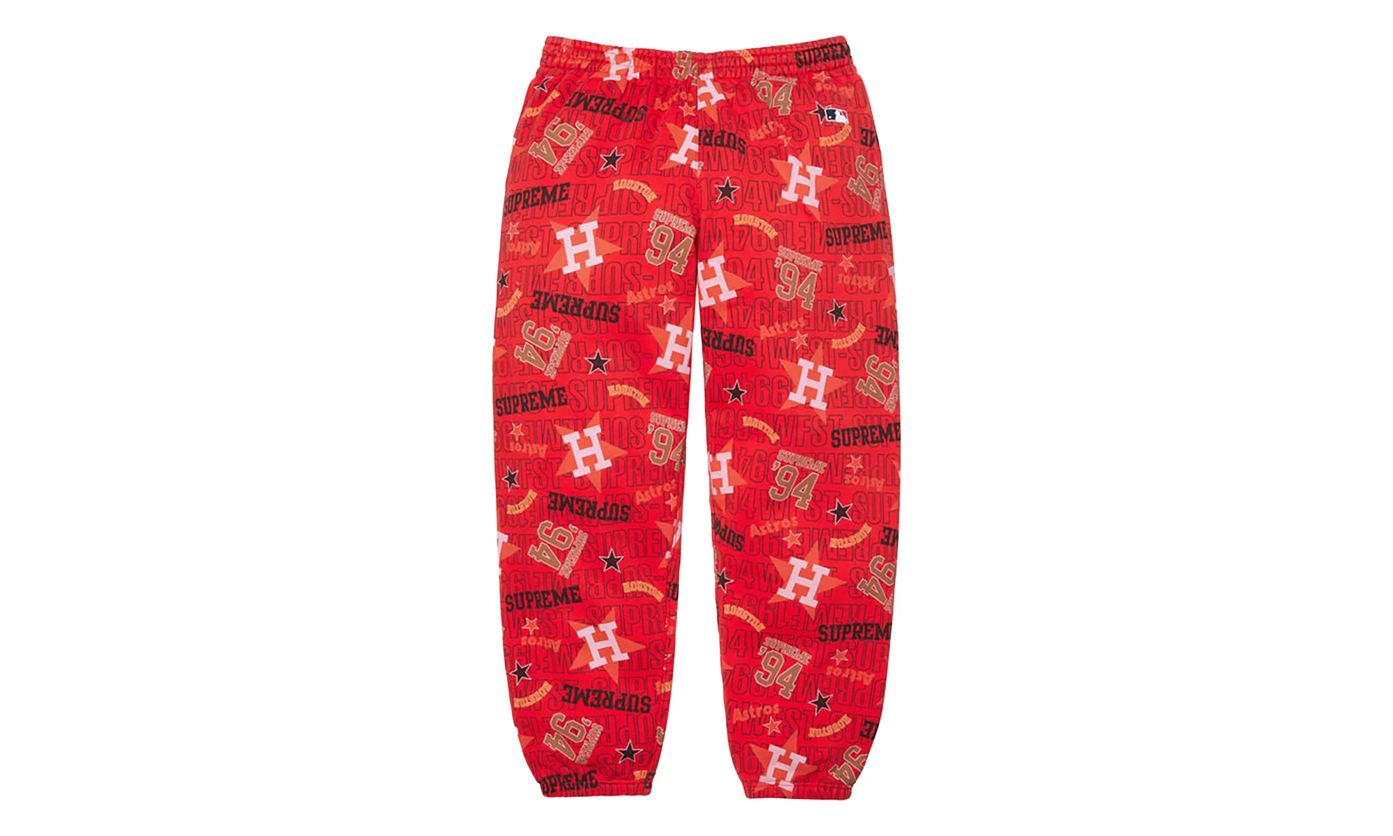 Mitchell & Ness® Teams Sweatpant "SS26 - Red" SU27720 - 1