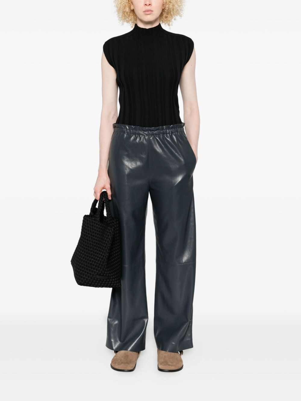 Geb elasticated-waist trousers - 2