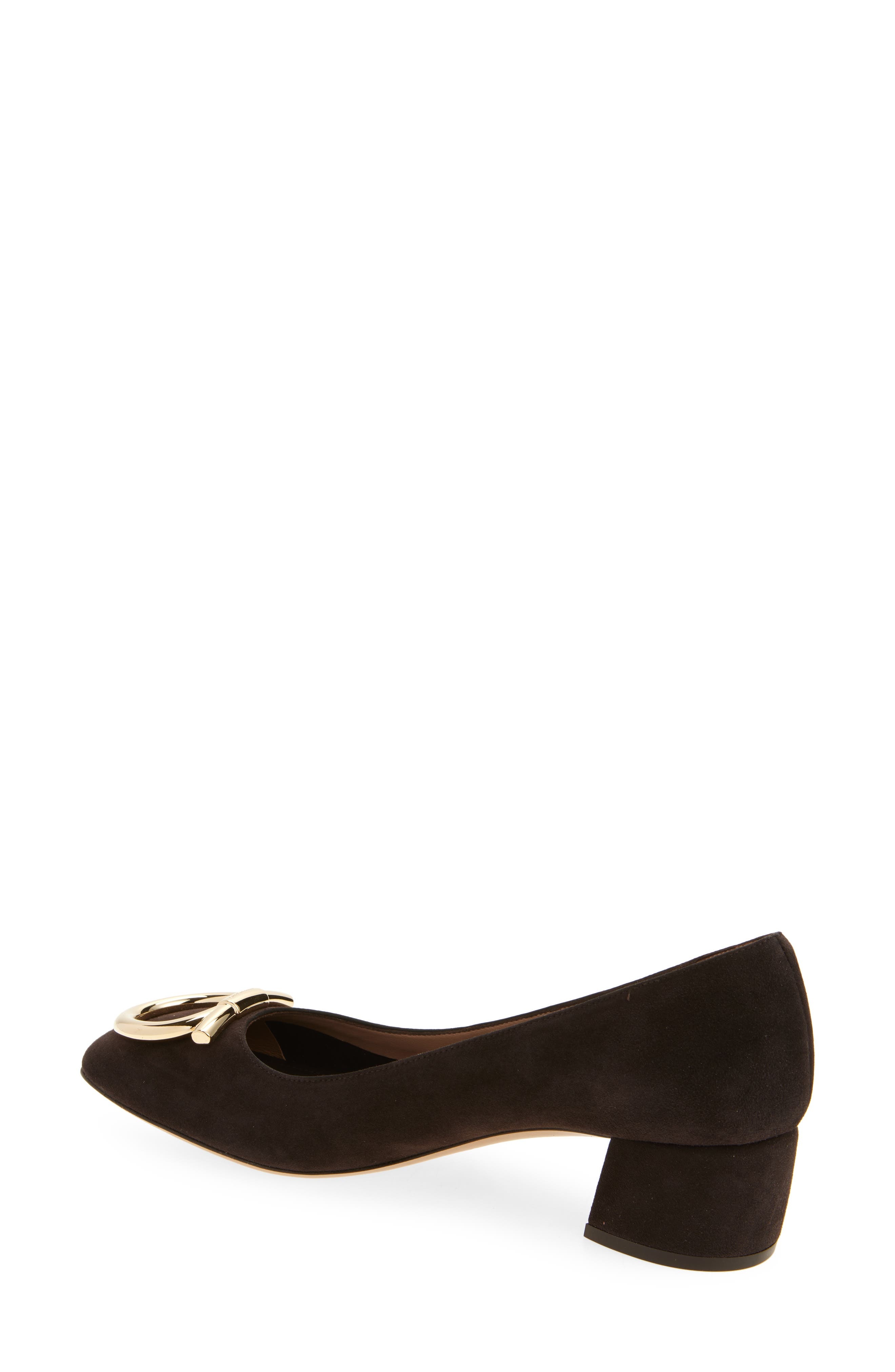FERRAGAMO Mara Gancio Block Heel Pump in Testa Di Moro at Nordstrom - 2