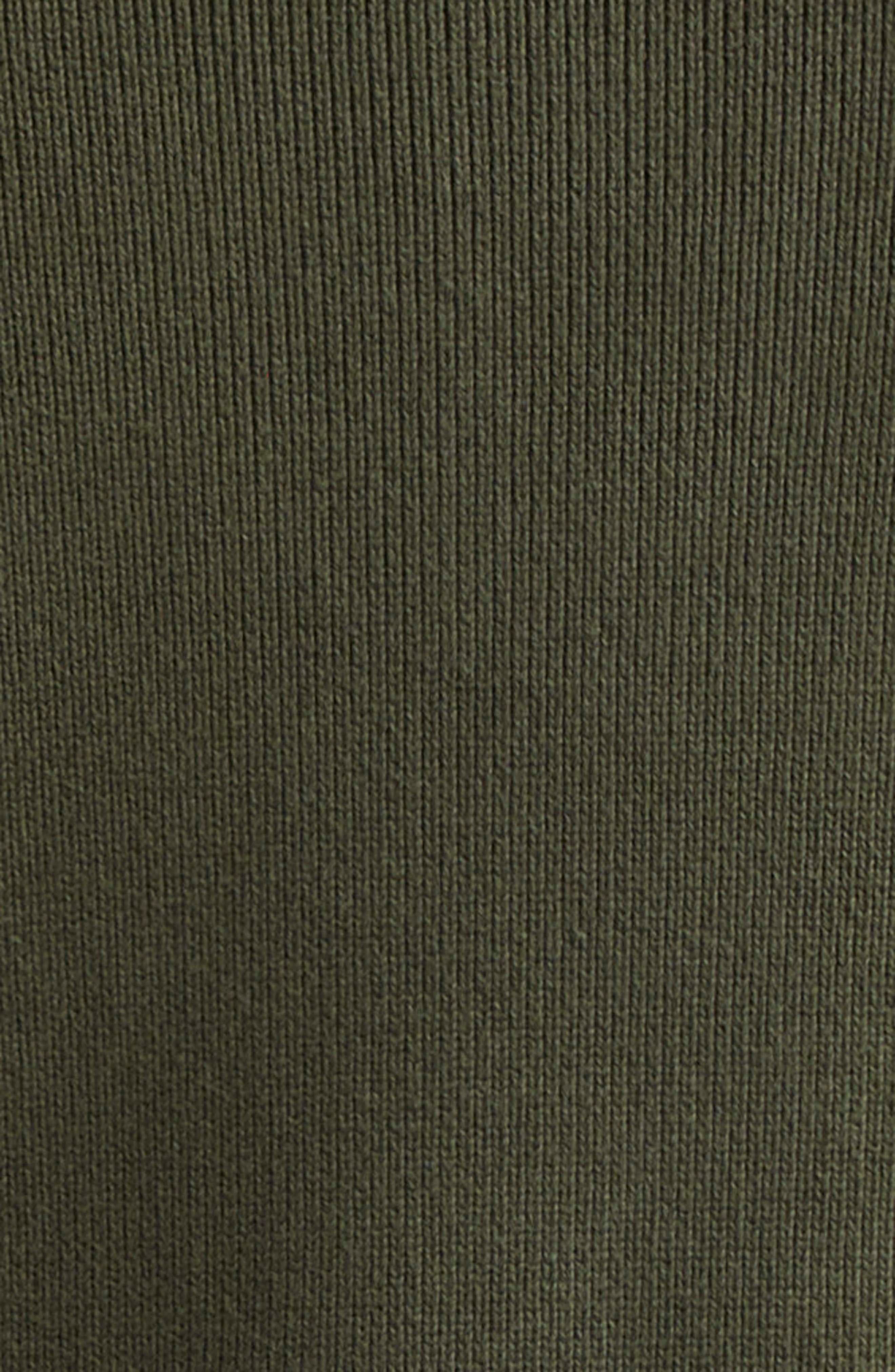 Distressed Cotton Blend Sweater - 7