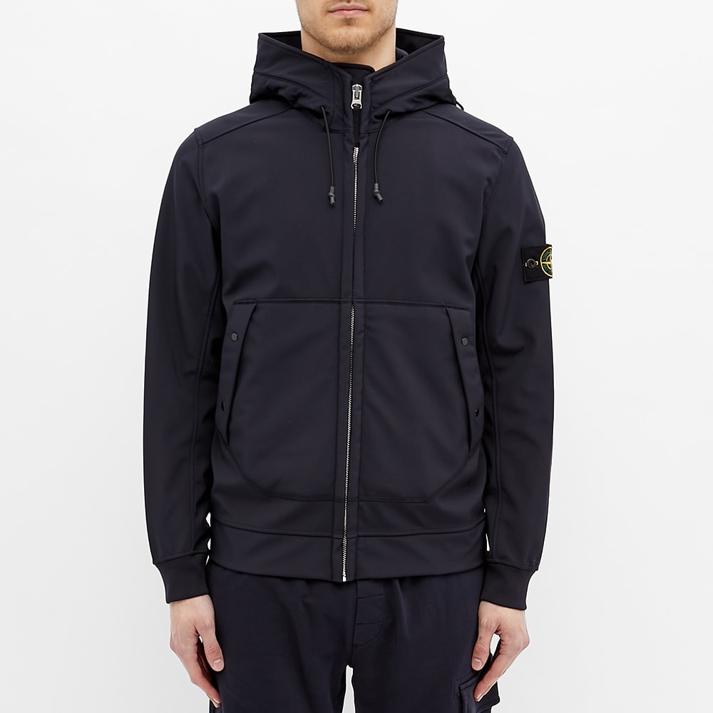 Stone Island Hooded Softshell Jacket - 6