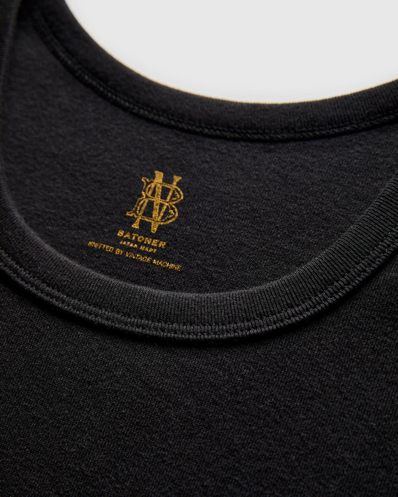 Seamless Inner Tank Top in Black 5