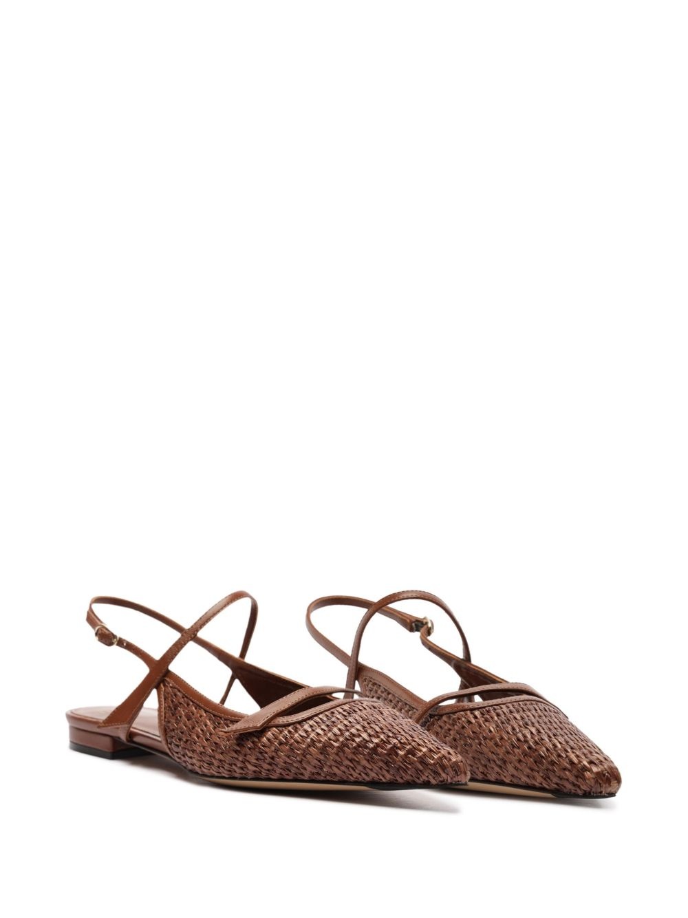 Tita Raffia ballerina shoes - 2