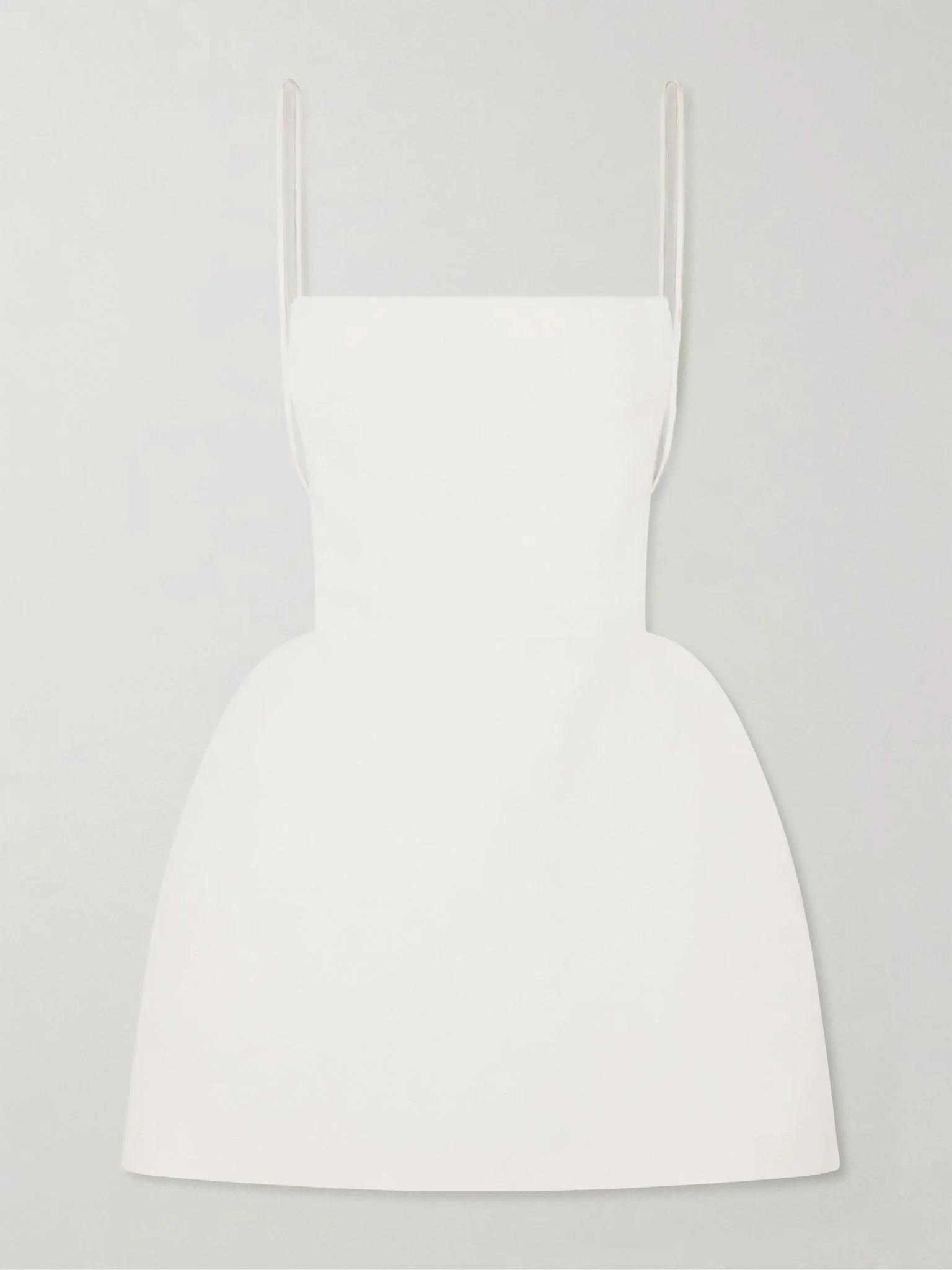 Henrietta woven mini dress Off-white - 1