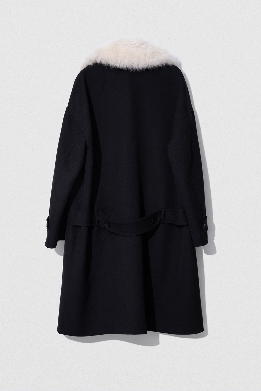 CONSTANCE COAT BLACK GABARDINE - 7