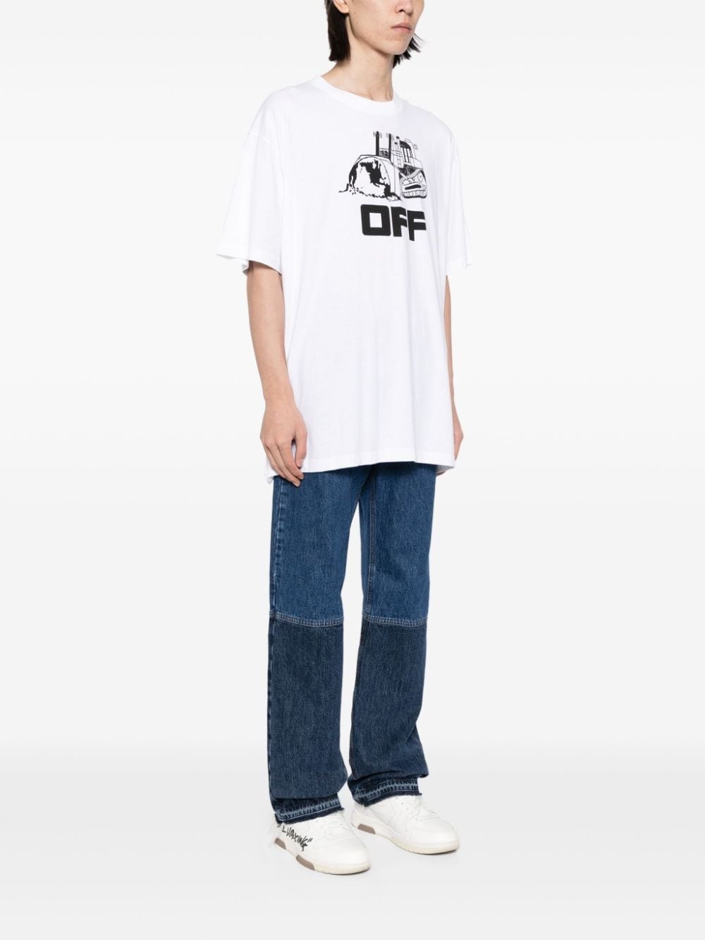 graphic-print cotton T-shirt - 3