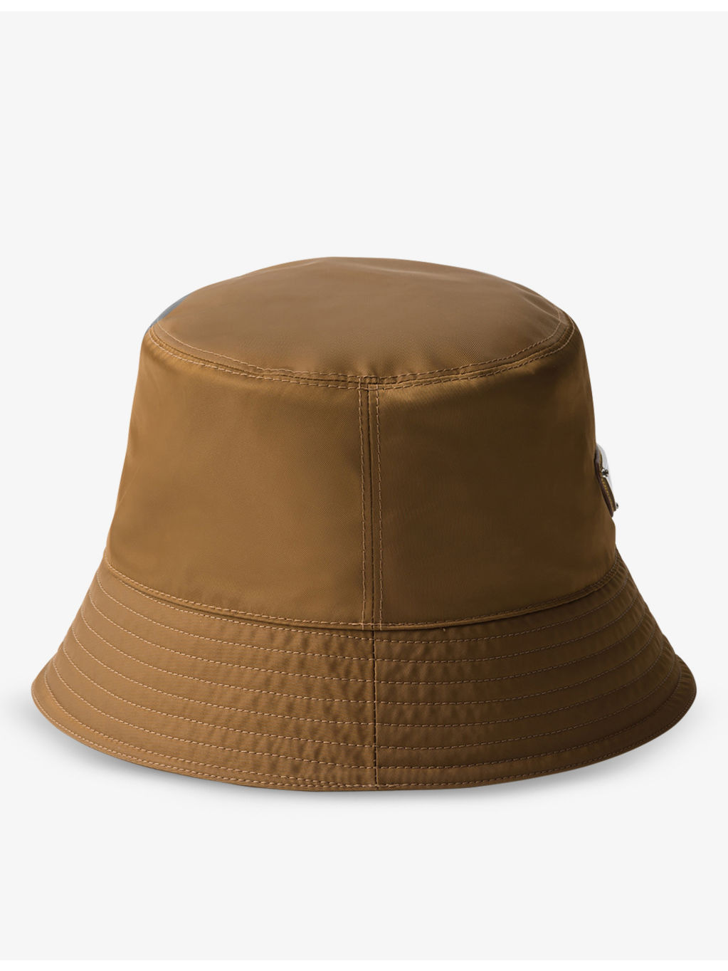 Logo-badge recycled-nylon bucket hat - 2