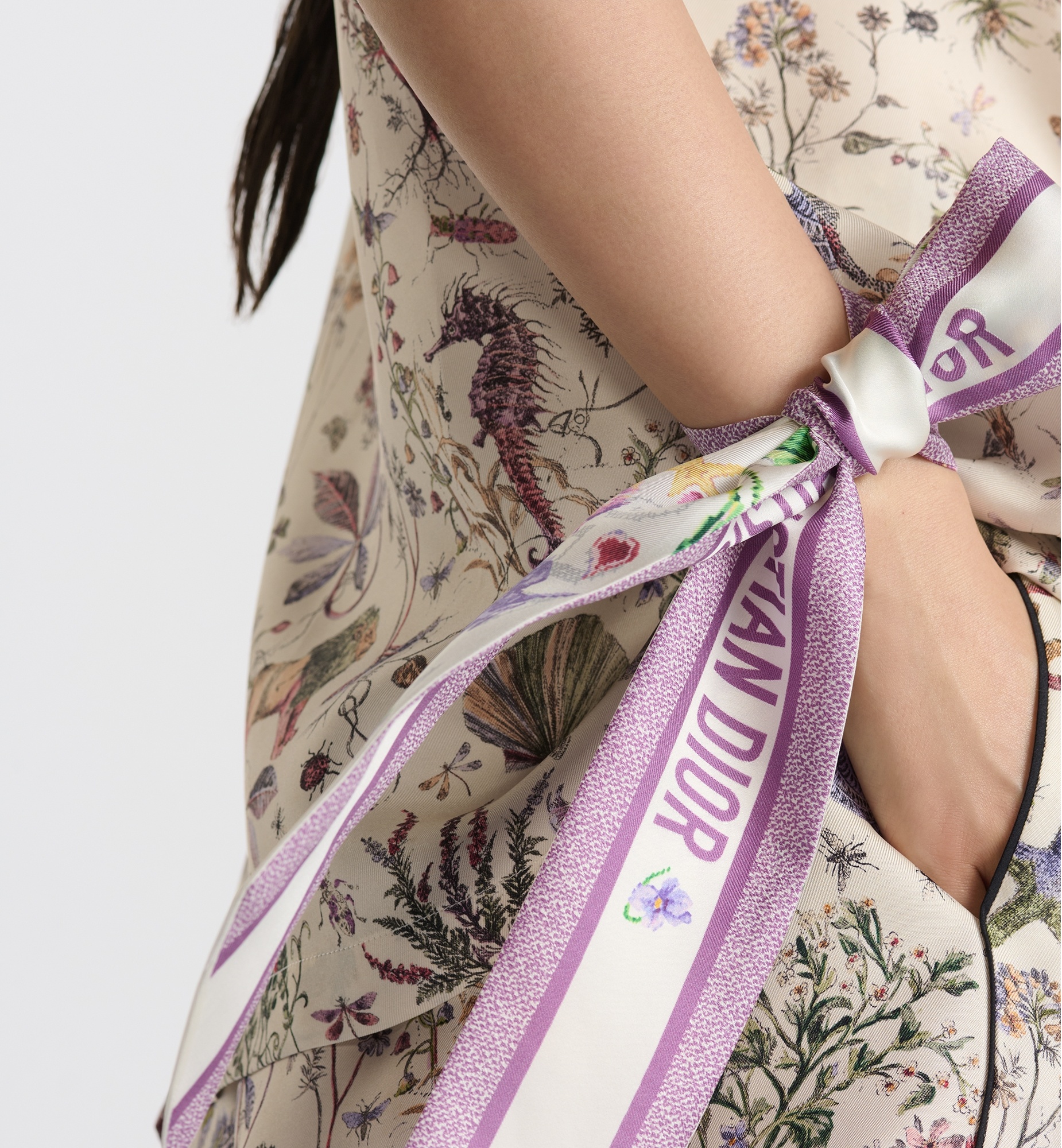 Christian Dior 1947 Zodiac Capricorn Mitzah Scarf - 3
