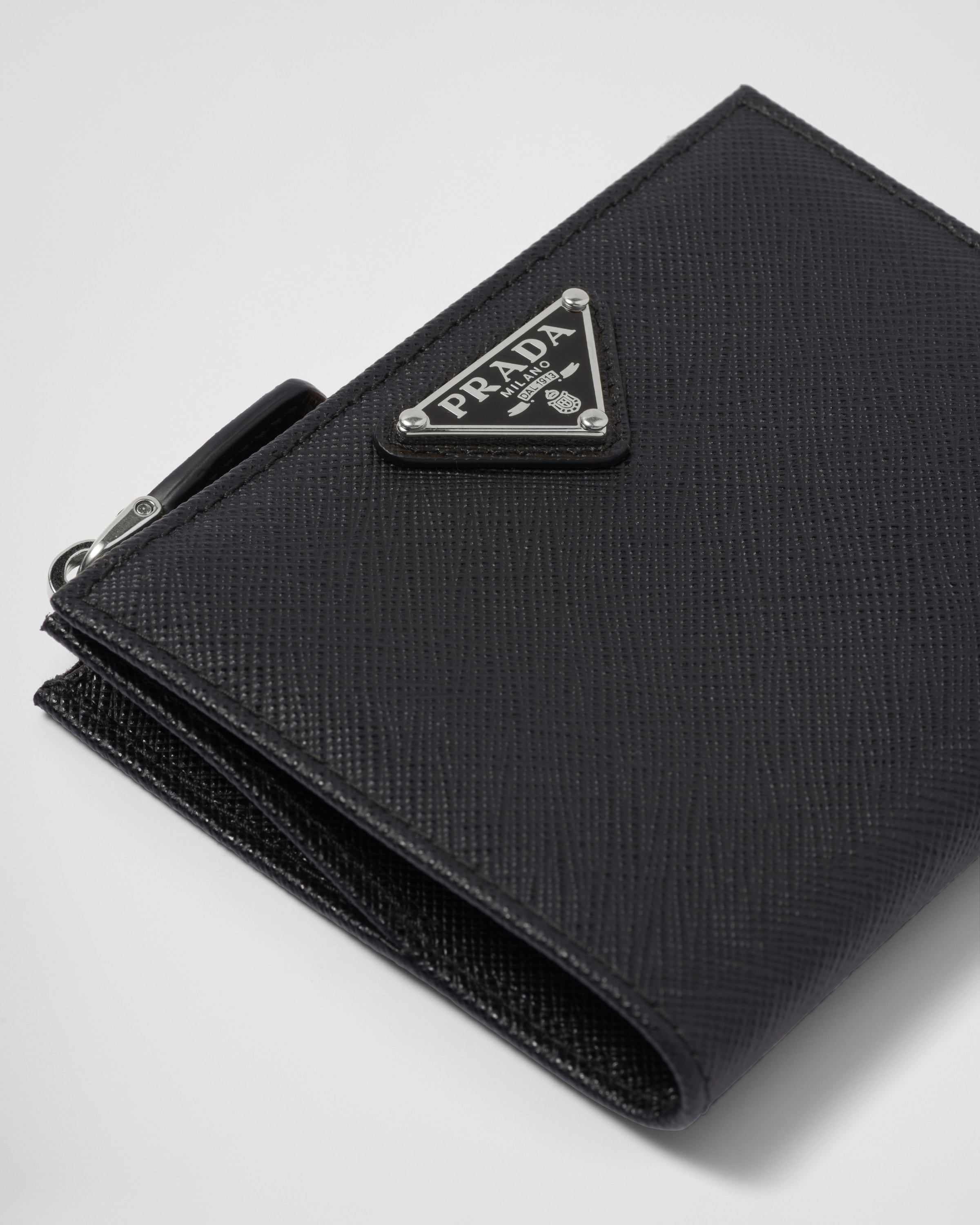 Small Saffiano leather wallet - 5