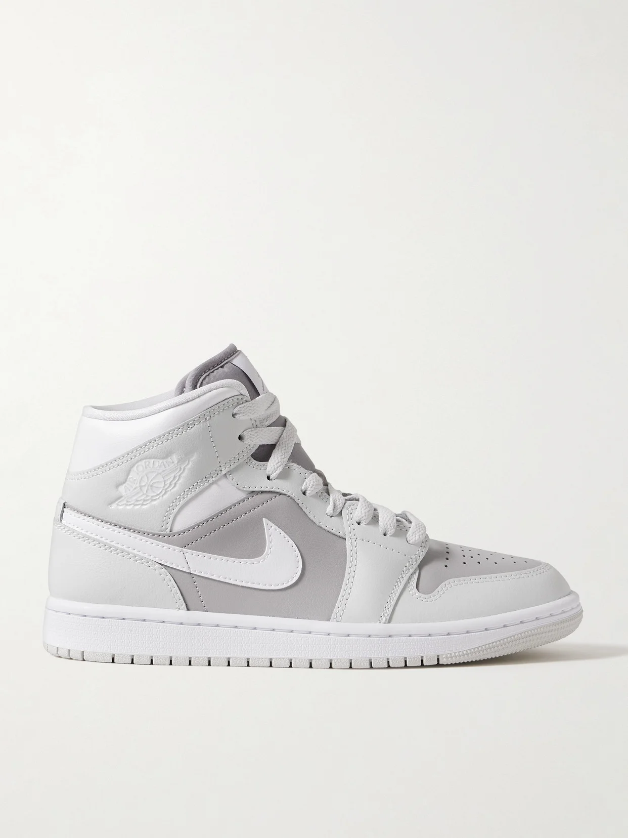 Air Jordan 1 Mid Leather Sneakers - 1
