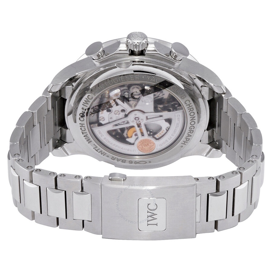 IWC Portugieser Yacht Club Chronograph Automatic Silver Dial Men's Watch IW390702 - 3